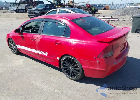 2008 Honda Civic Si/Si Mugen from USA, damaged, VIN 2HGFA555X8H702828